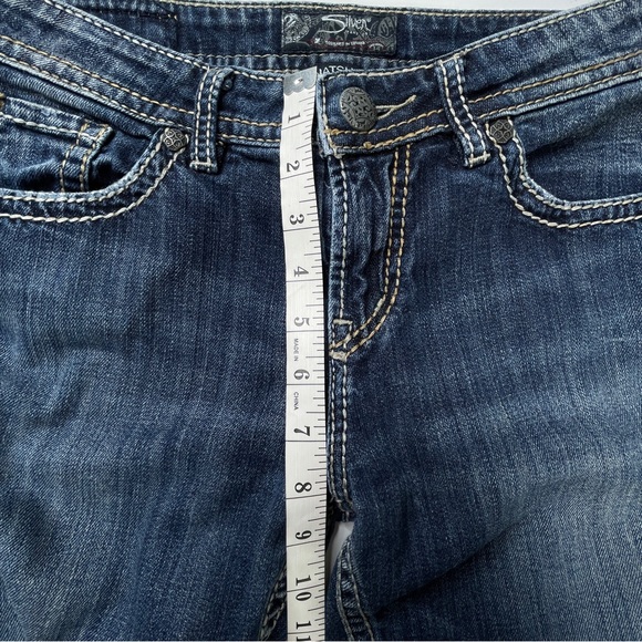 Silver Jeans Natsuki Boot Stretch  Blue Size 29 W29/L31 - Picture 12 of 14